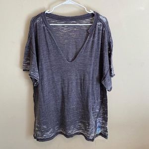 Free people oversized tee shirt